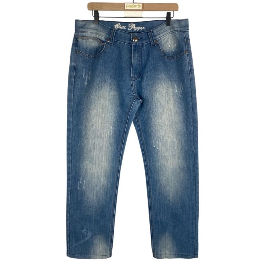 CHILI PEPPER JEANS women's medium blue denim jeans size 36
